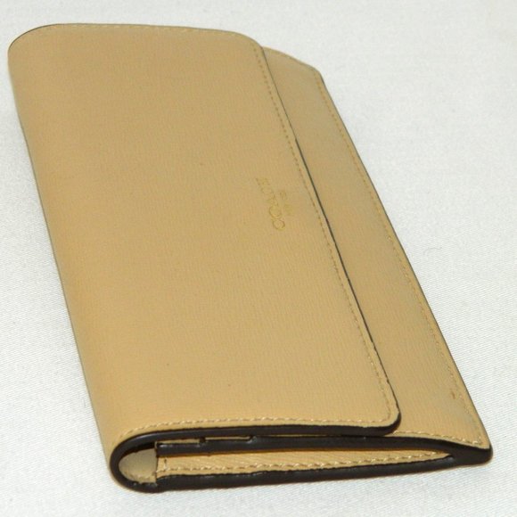 Coach Leather Long Wallet - Picture 5 of 9